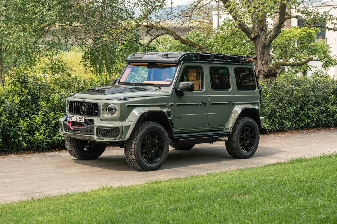 BRABUS 800 4x4² Stealth Green Outdoor_klein (28)-1170x780